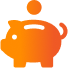 We will be your Financial Professionals - Piggy Bank Icon